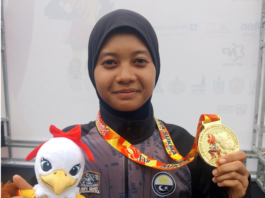 SUKMA 2026: Emas Pertama Pasukan SUKMA 2026 Terengganu 1 msnt sukma 2026 000 001