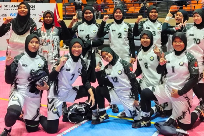SUKMA 2026: Pasukan Kabaddi Wanita Melebarkan Peluang Ke Separuh Akhir