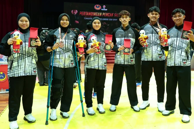 SUKMA 2026: Pasukan Silat Terengganu Pungut Tiga Emas, Tiga Perak & Tiga Gangsa