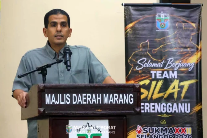 SUKMA 2026: Atlet Silat Bersama Majlis Daerah Marang