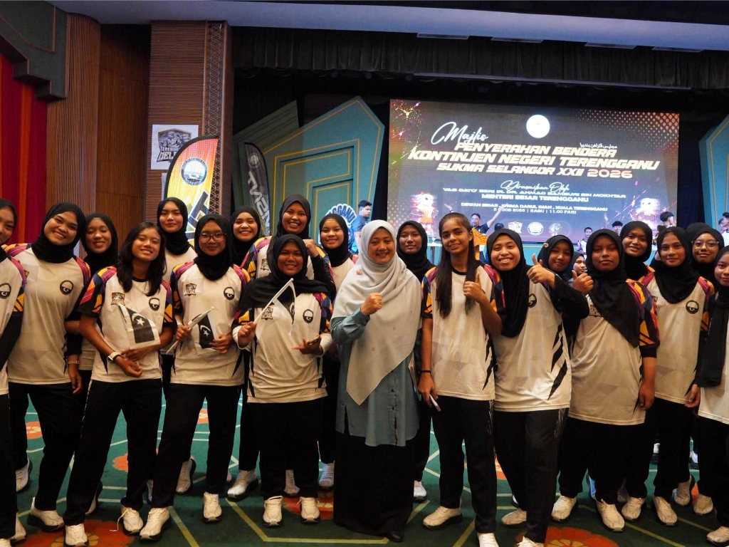 SUKMA 2026: Majlis Penyerahan Bendera Kontinjen SUKMA Terengganu 2026 2 msnt sukma 2026 007 001