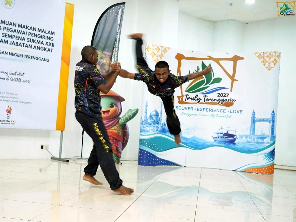 SUKMA 2026: Atlet Silambam Bersama Jabatan Pelancongan Negeri Terengganu 2 msnt sukma 2026 008 001