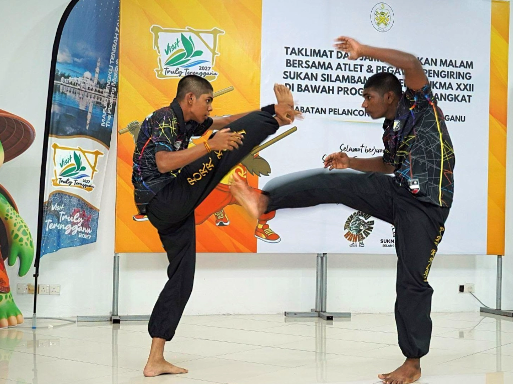 SUKMA 2026: Atlet Silambam Bersama Jabatan Pelancongan Negeri Terengganu 4 msnt sukma 2026 008 003