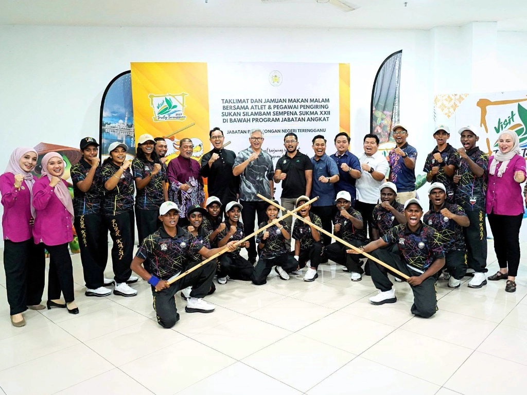 SUKMA 2026: Atlet Silambam Bersama Jabatan Pelancongan Negeri Terengganu 8 msnt sukma 2026 008 007