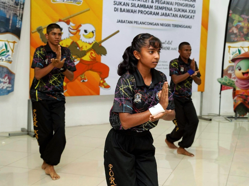 SUKMA 2026: Atlet Silambam Bersama Jabatan Pelancongan Negeri Terengganu 11 msnt sukma 2026 008 010