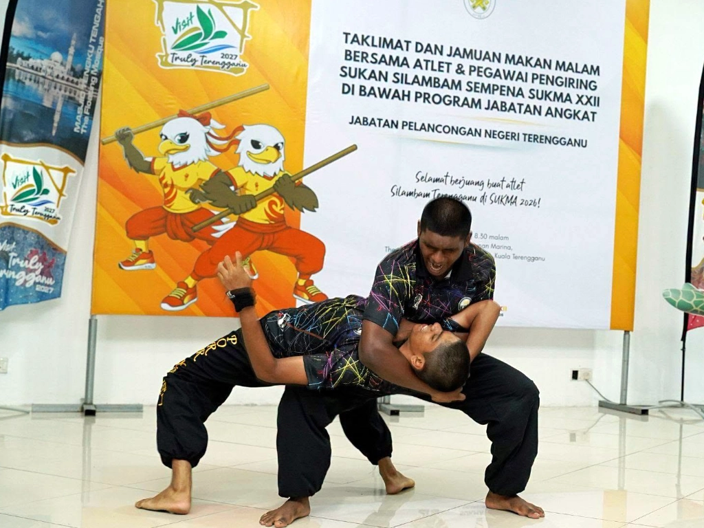 SUKMA 2026: Atlet Silambam Bersama Jabatan Pelancongan Negeri Terengganu 14 msnt sukma 2026 008 013