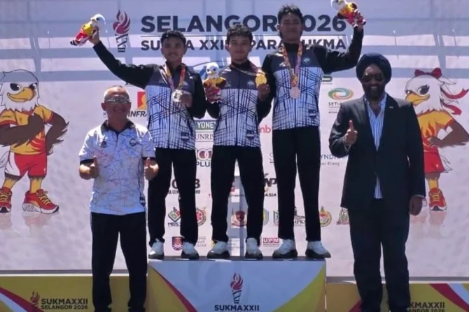 SUKMA 2026: Pasukan MTB Terengganu Sapu Bersih Pingat 15/08/2026
