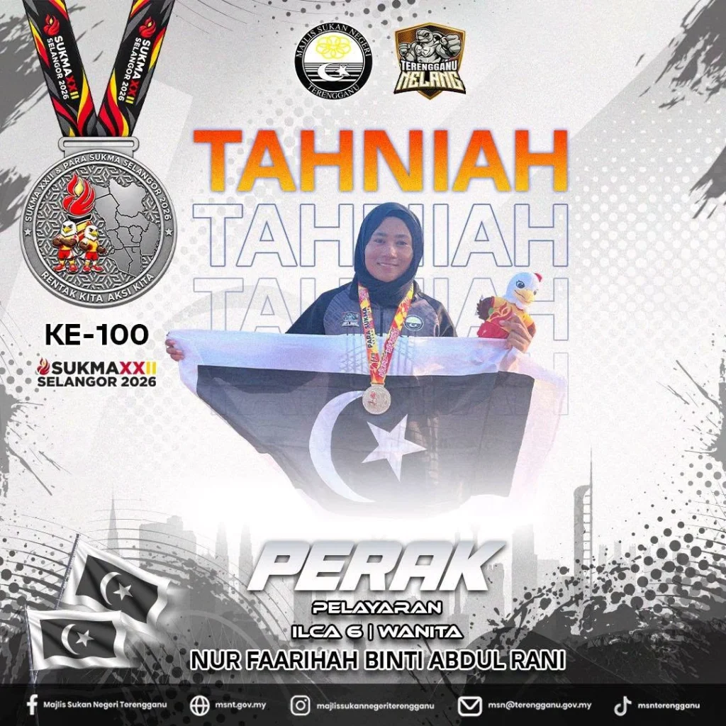 msnt sukma 2026 medal 100