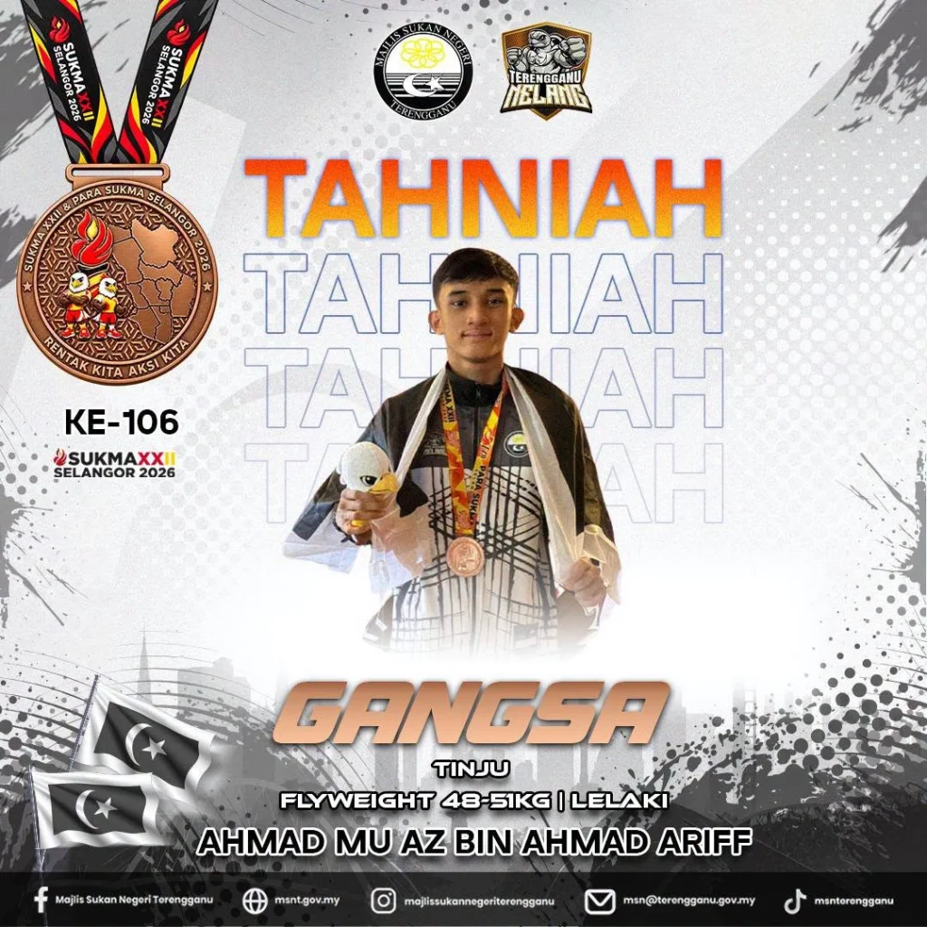 msnt sukma 2026 medal 106