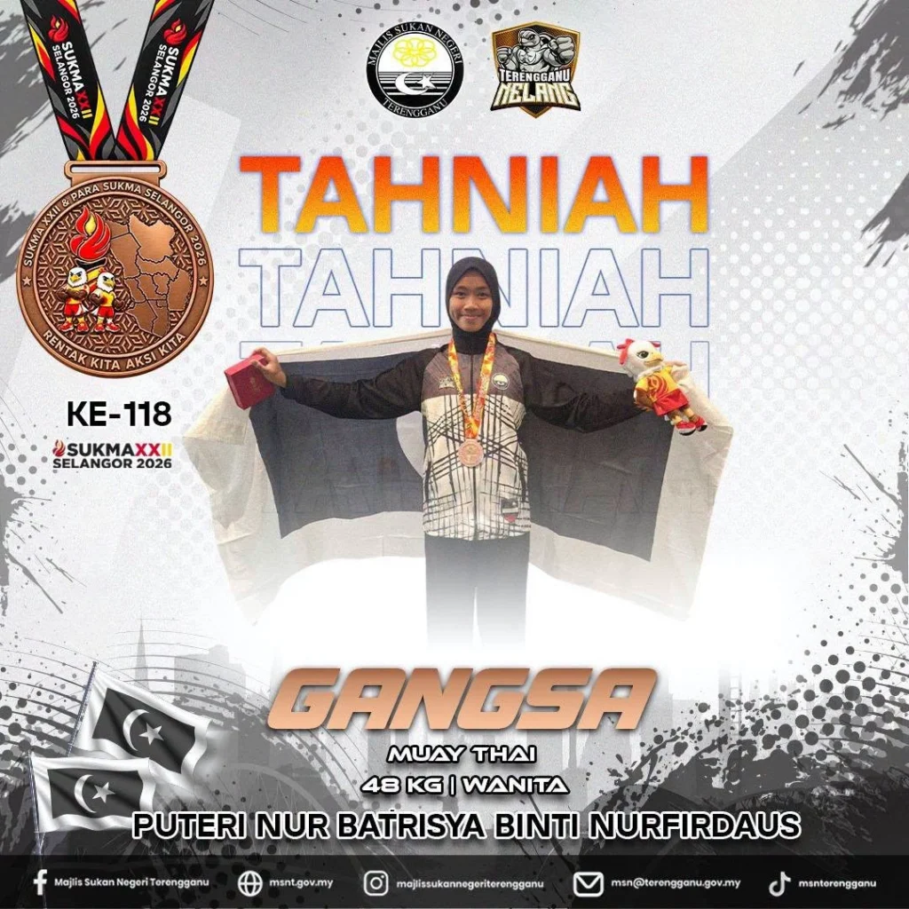 msnt sukma 2026 medal 118