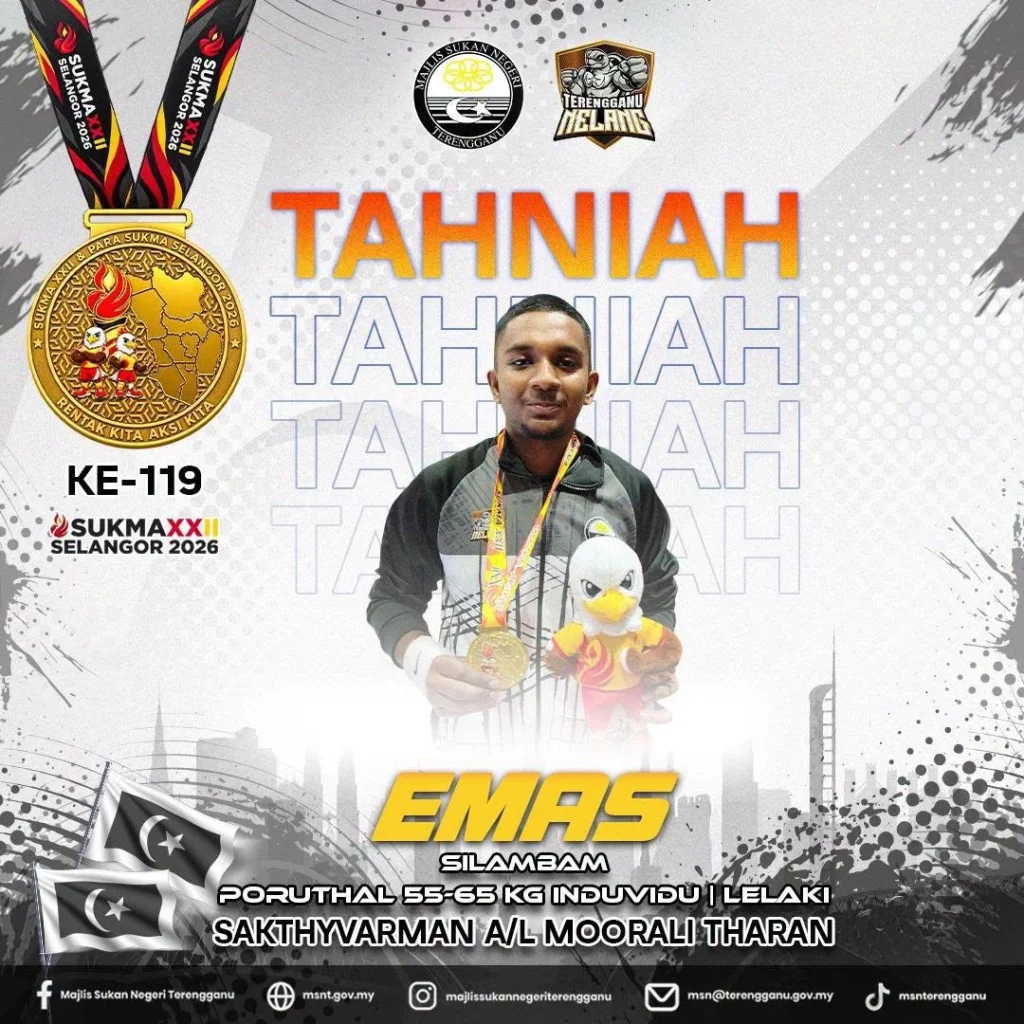msnt sukma 2026 medal 119